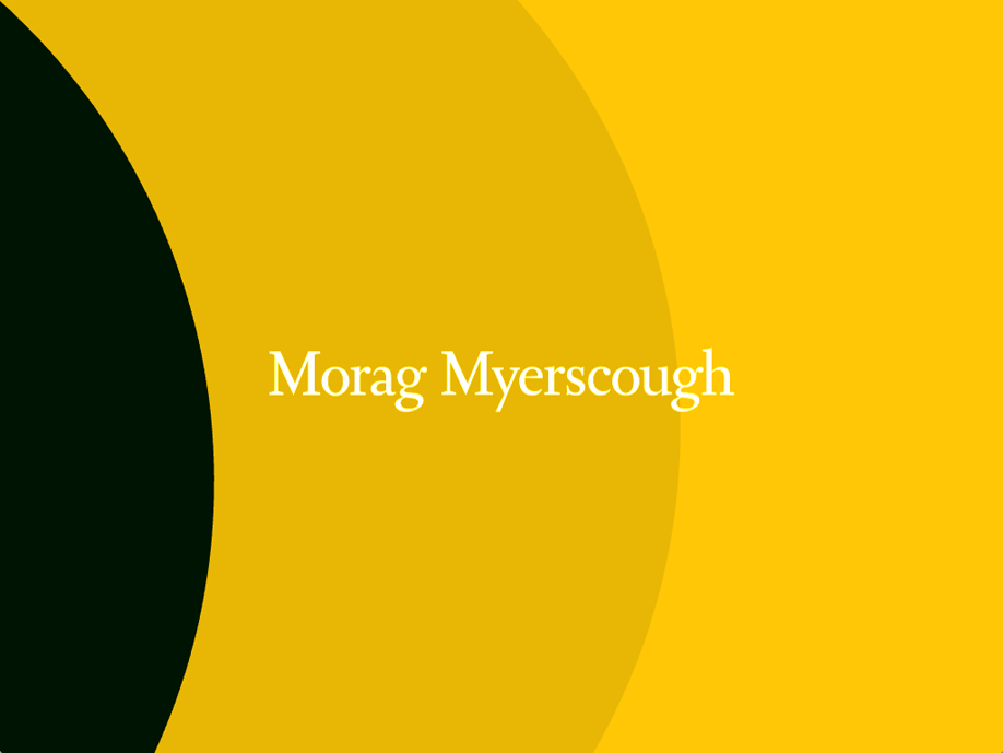 Title Slide for Morag Myerscough